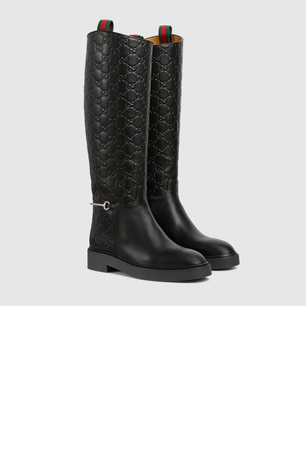 구찌 슬림 홀스빗 부츠 806391