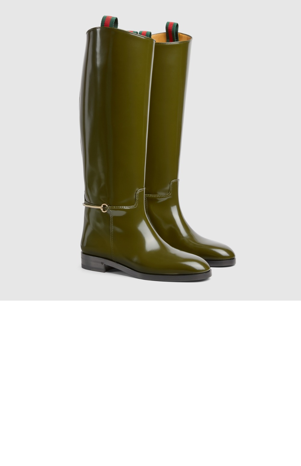 구찌 슬림 홀스빗 부츠 805312