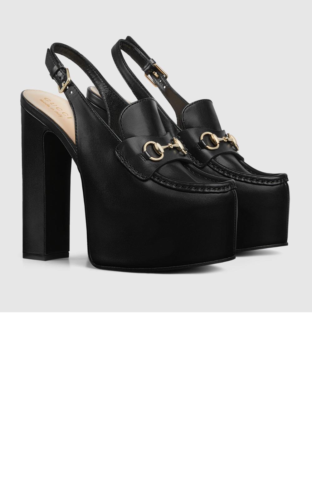 구찌 홀스빗 플랫폼 로퍼 슬링백 805308