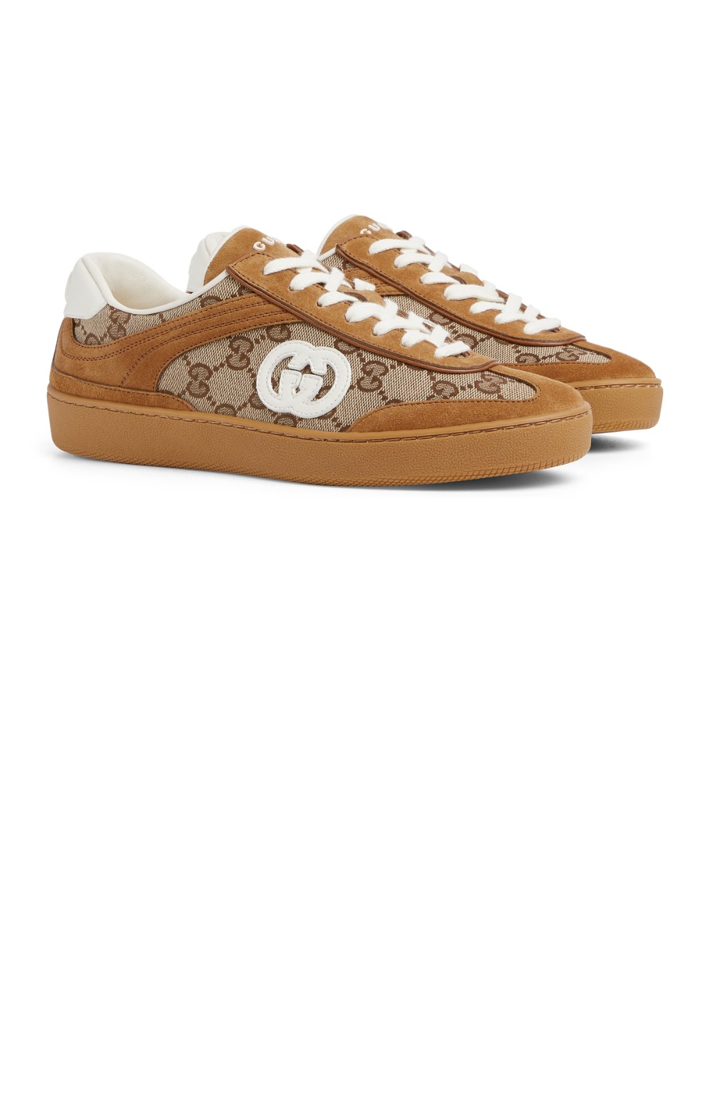 구찌 인터로킹 G 디테일의 스니커즈 812656