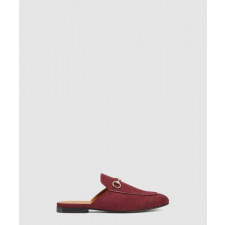 구찌 슬립온 플랫 솔 뮬 802163