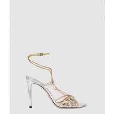 구찌 메탈릭 샌들 771596