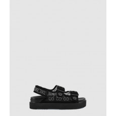 구찌 크리스탈 GG 샌들 701158