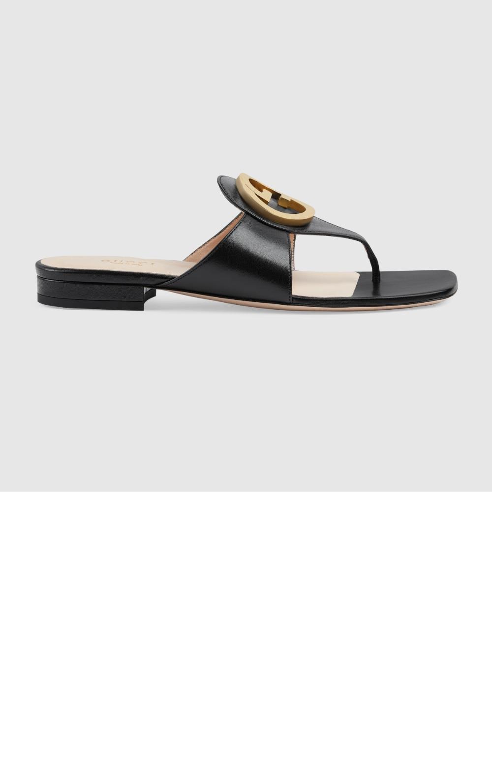 구찌 T-스트랩 샌들 739048