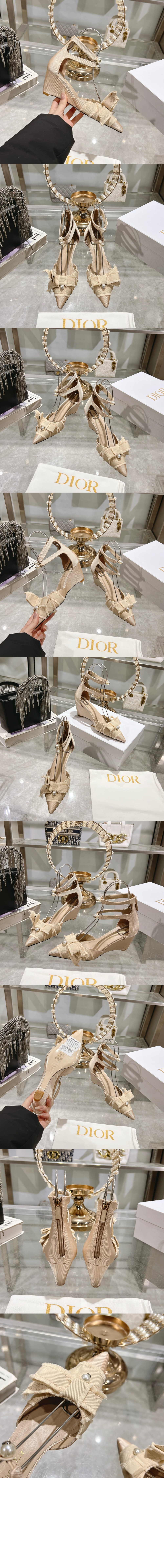 디올 Adiorable 웨지힐 펌프스 KDV29