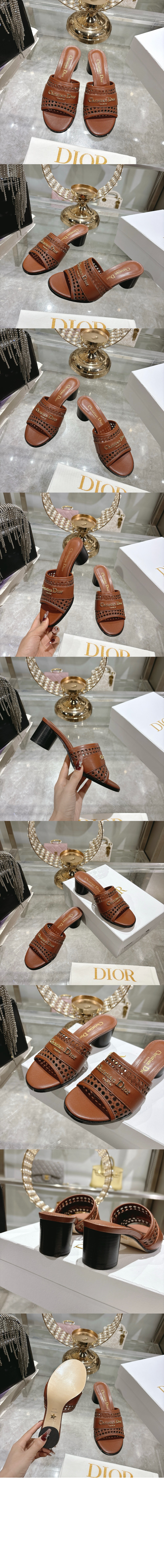 디올 D-Lane 뮬 힐 KDO29