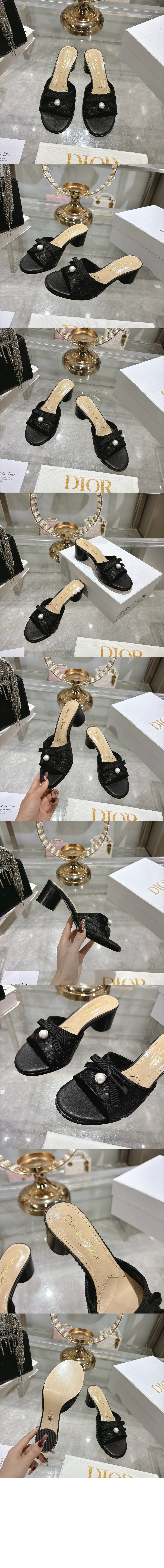 디올 Ballet 뮬 힐 KDO39