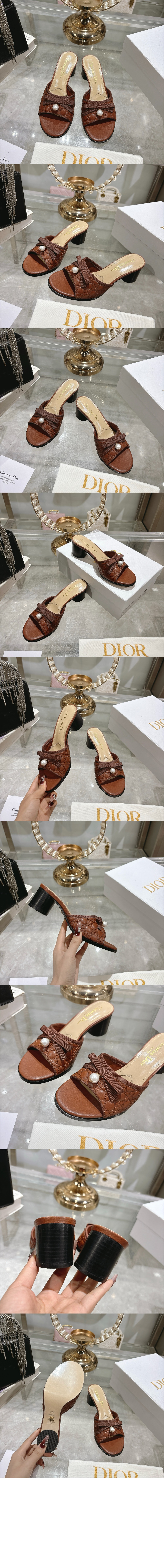 디올 Ballet 뮬 힐 KDO39