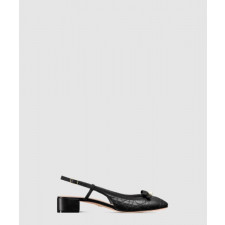 디올 Ballet 슬링백 펌프스 KCB96