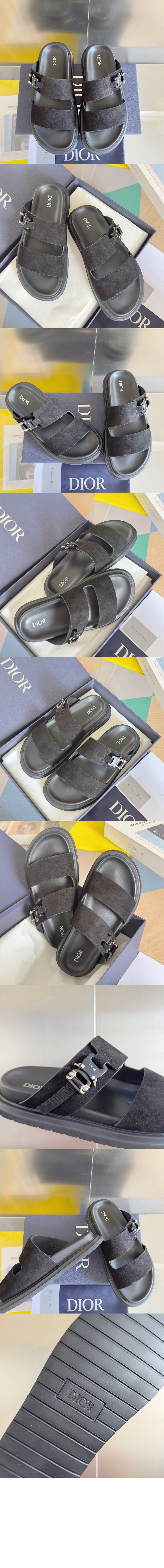 디올 Aqua 샌들 3SA12
