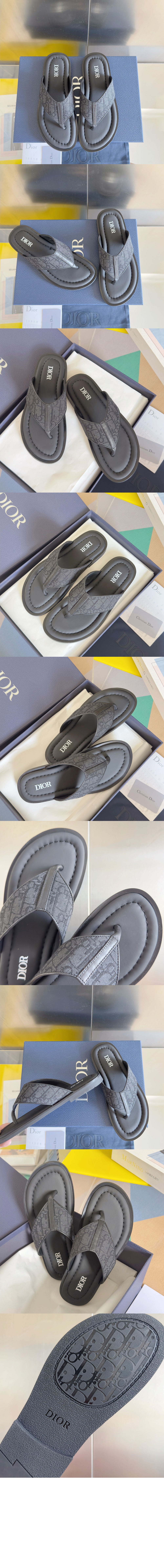 디올 Alias 통 샌들 3SA16