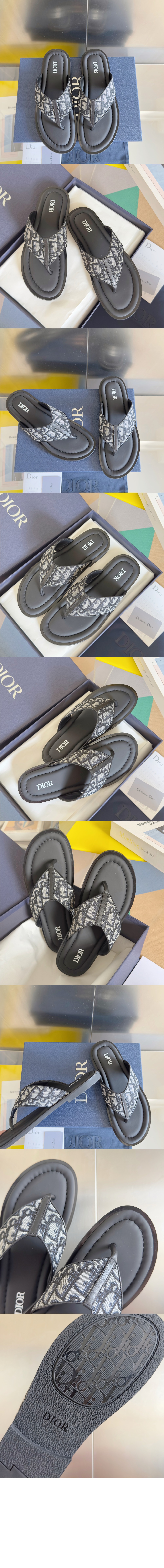 디올 Alias 통 샌들 3SA16