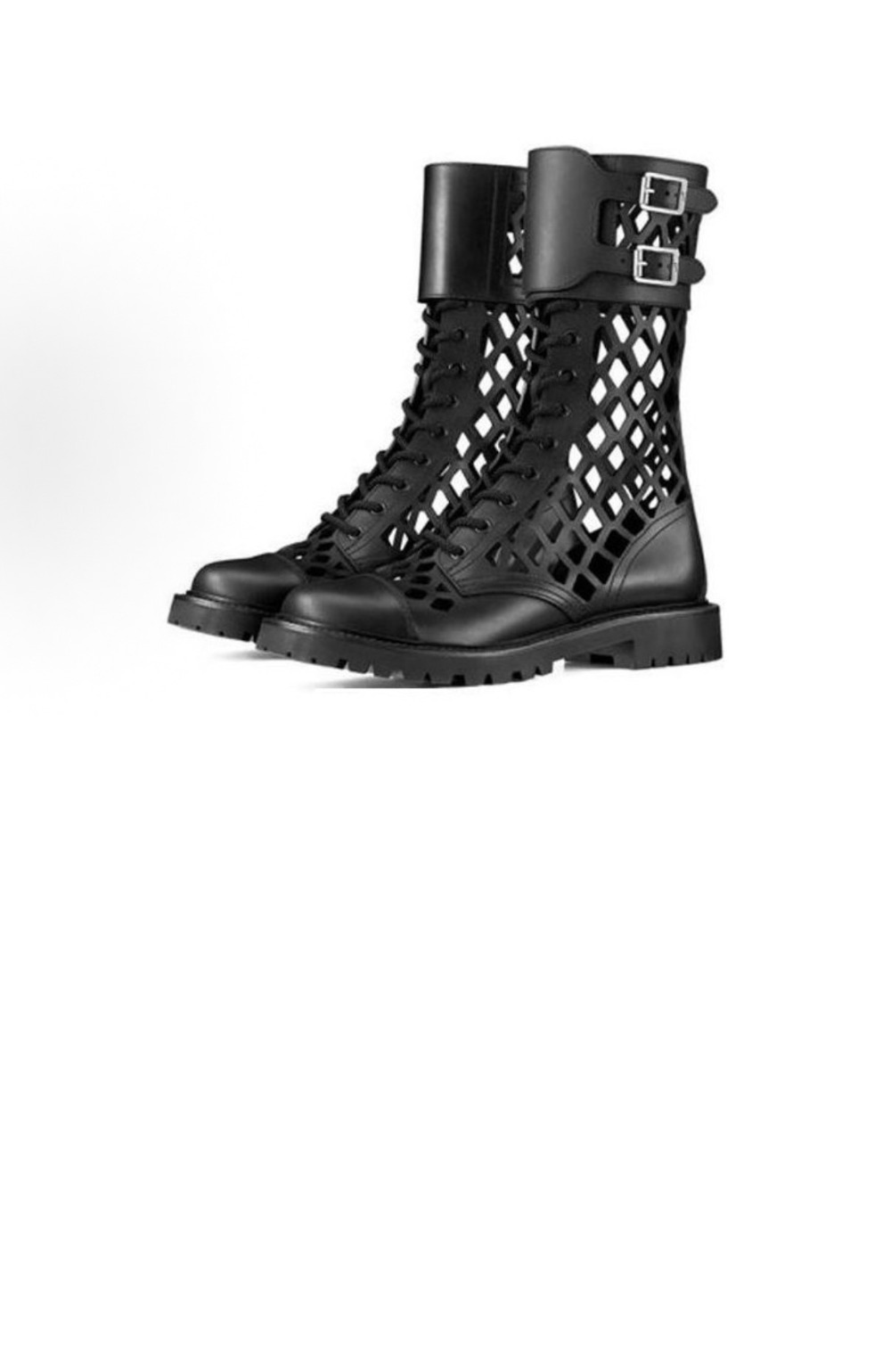 디올 레더 슬래시 부츠 KDI60