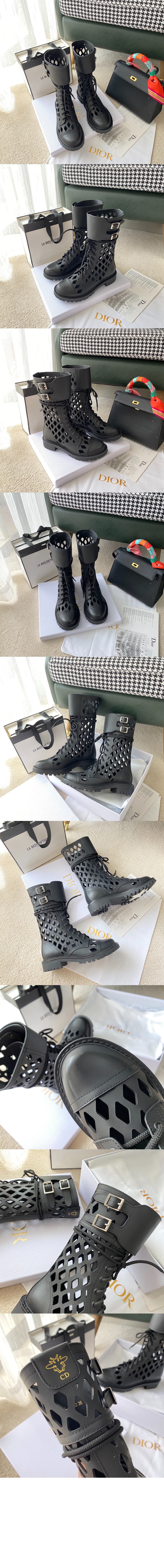 디올 레더 슬래시 부츠 KDI60