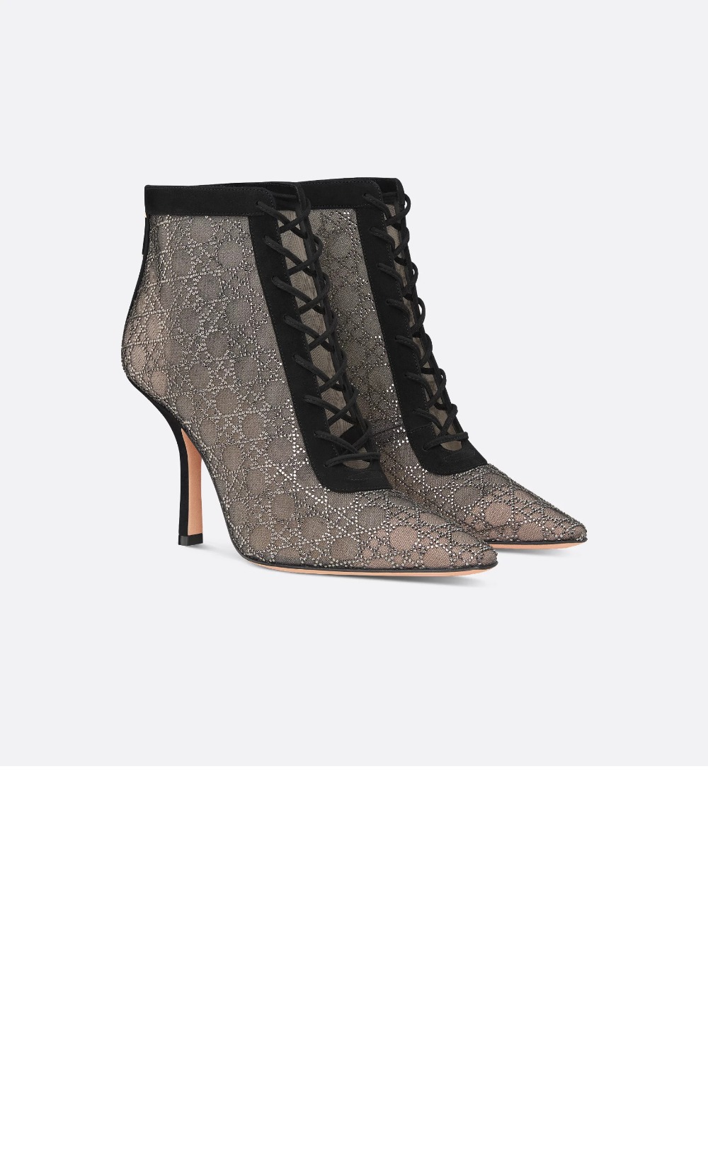 디올 Capture 힐 앵클 부츠 KCT13