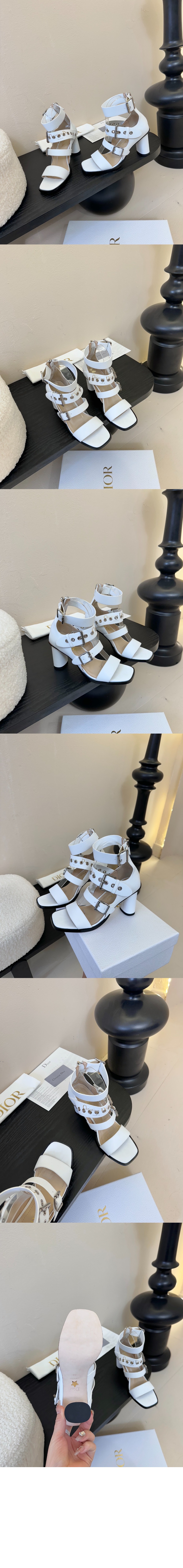 디올 펑크 하이힐 샌들 KDO18