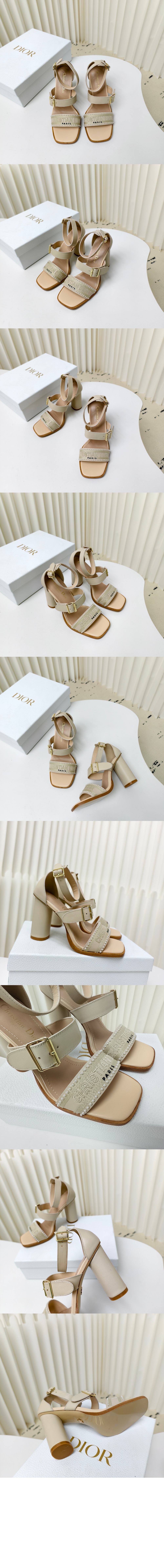 디올 드웨이 힐 샌들 KDO19
