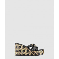 디올 L Amazone Dior 웨지힐 뮬 KCO26