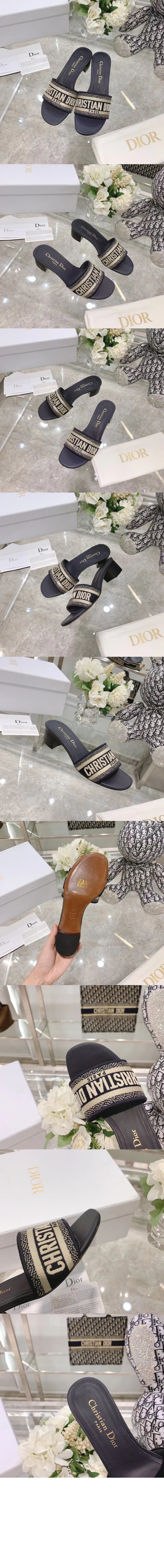 디올 Dway 뮬 힐 KCQ24