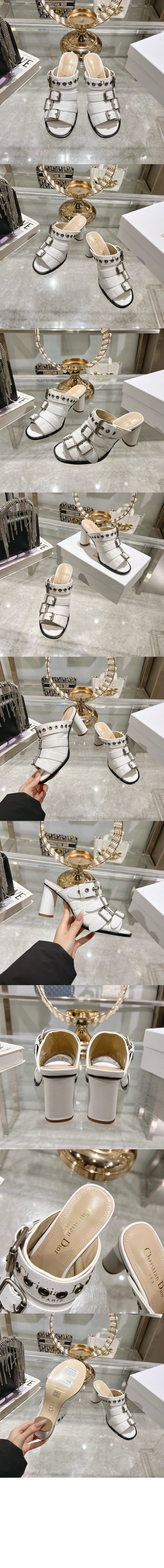 디올 Punk 힐 슬라이드 KCO17