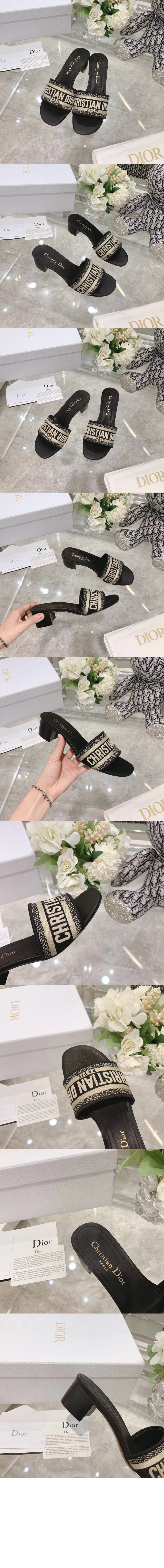 디올 Dway 뮬 힐 KCQ91