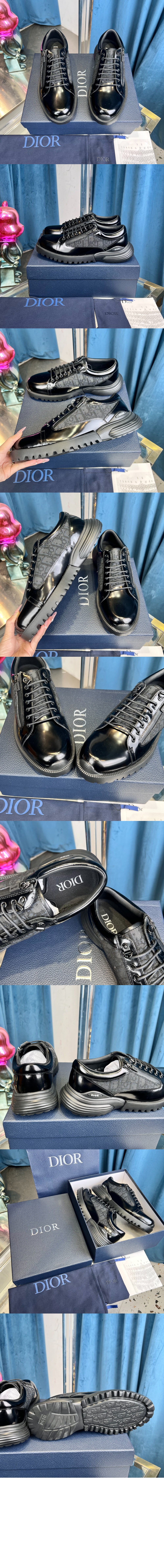 디올 Combat 더비 슈즈 3DE37