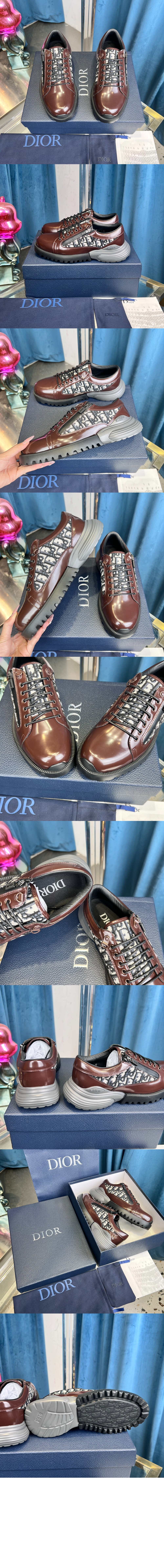 디올 Combat 더비 슈즈 3DE37