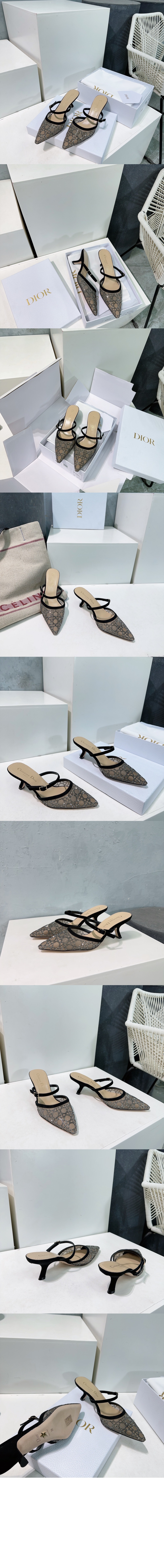 디올 Capture 힐 뮬 KDV29