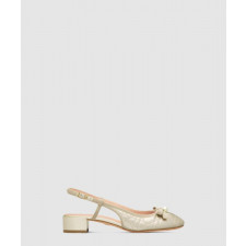 디올 Ballet 슬링백 펌프스 KDB96