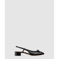 디올 Ballet 슬링백 펌프스 KDB96