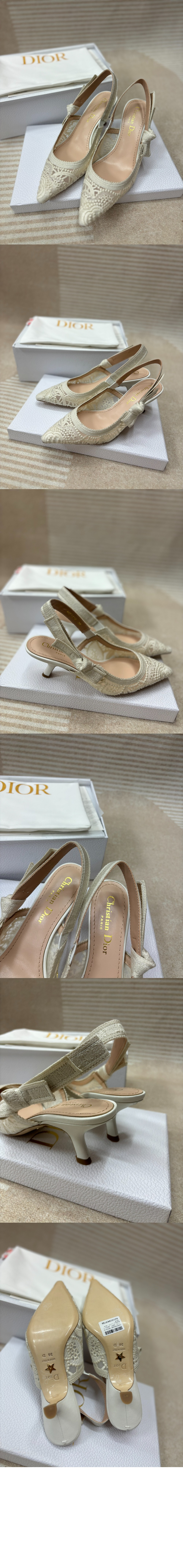 디올 JAdior 슬링백 펌프스 KDV03