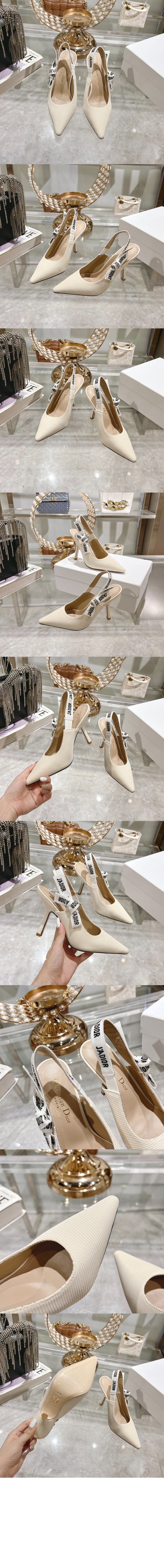 디올 JAdior 슬링백 펌프스 KDC20