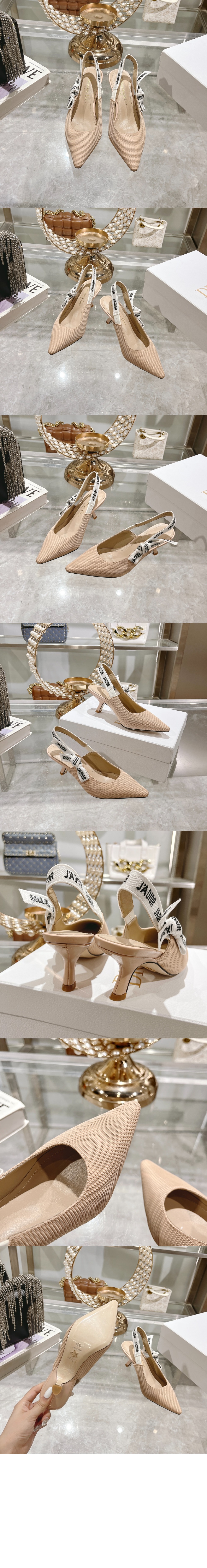 디올 JAdior 슬링백 펌프스 KDC20