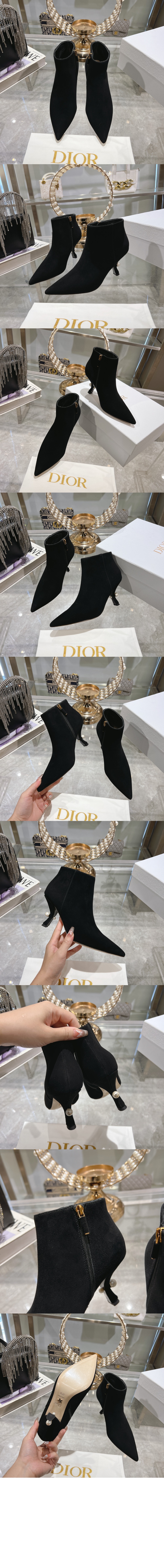 디올 Tribales 힐 앵클 부츠 KDT109