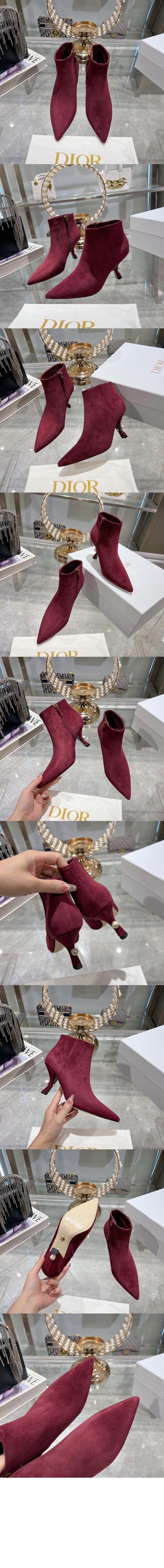 디올 Tribales 힐 앵클 부츠 KDT109