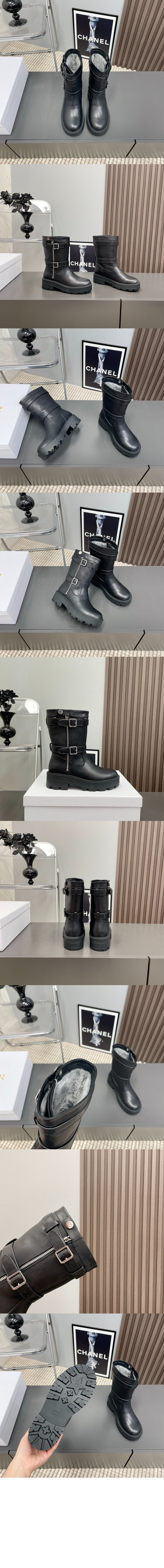 디올 D-Major 앵클 부츠 KDT097