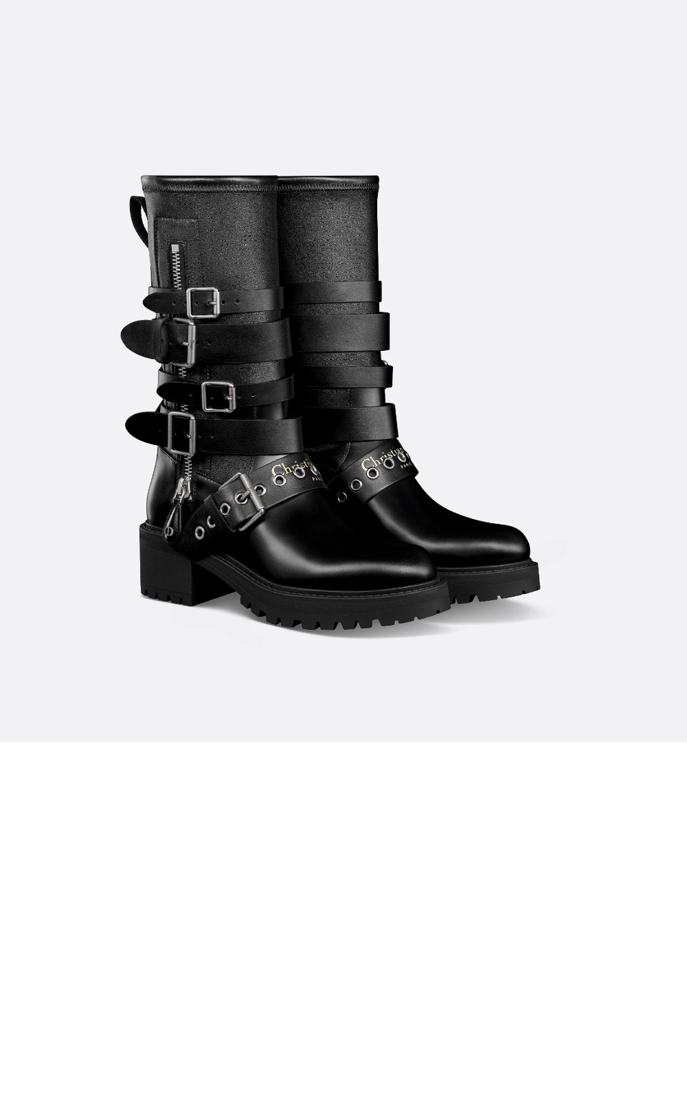 디올 D-Fight 앵클 부츠 KDT092