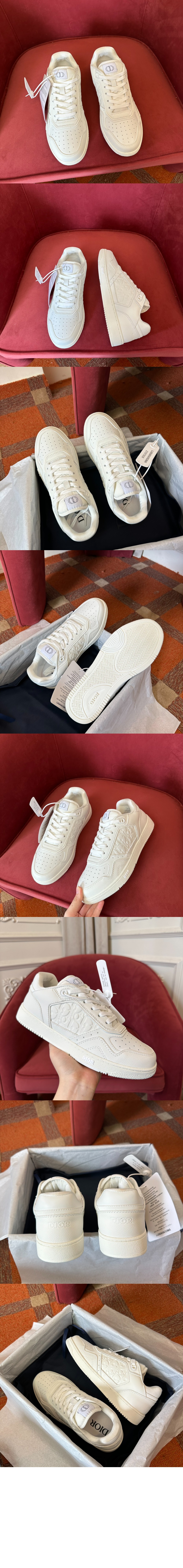 디올 B27 로우탑 스니커즈 3SN272