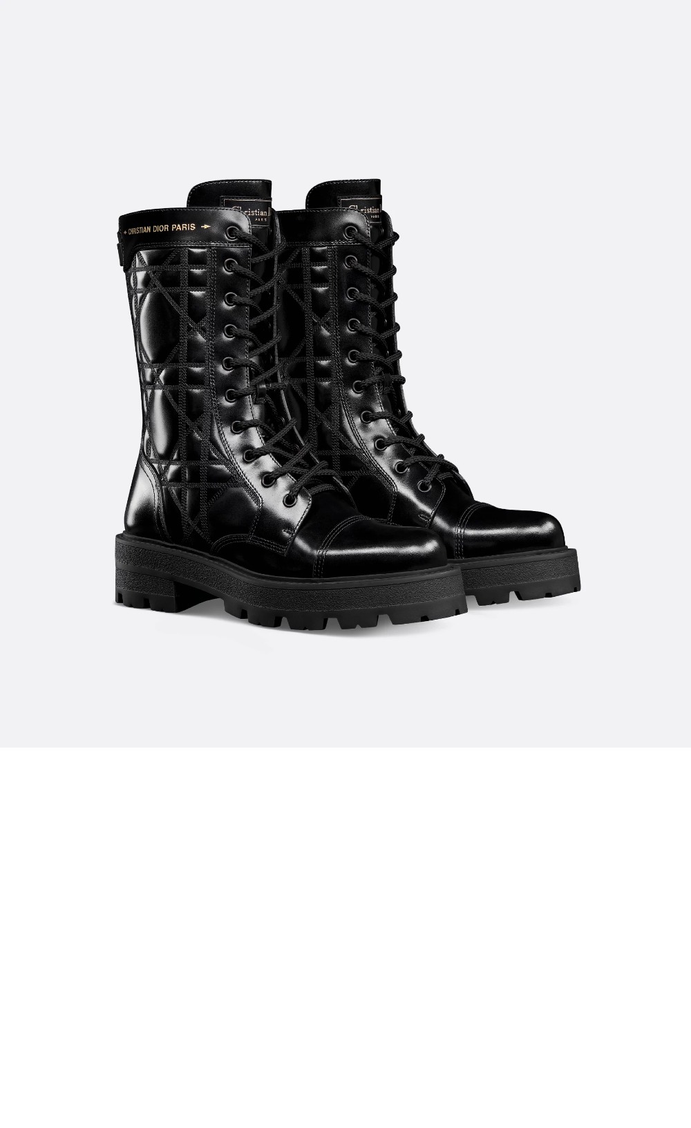 디올 D-Unit 앵클 부츠 KDI995