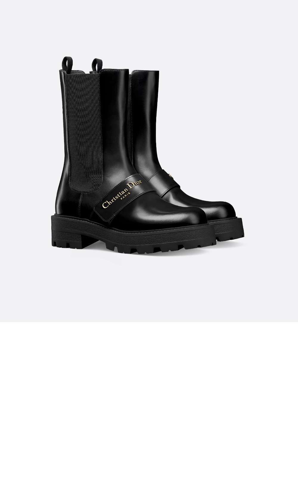 디올 D-Quest 앵클 부츠 KDT115