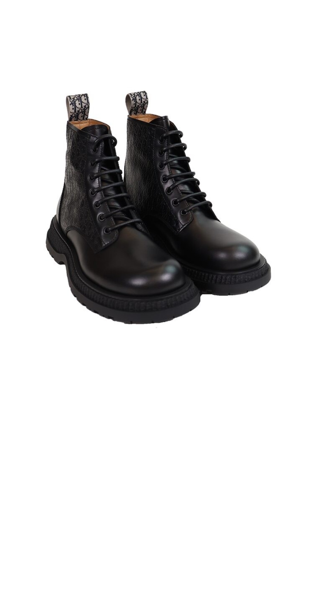 디올 버팔로 레이스업 앵클 부츠 3BO342