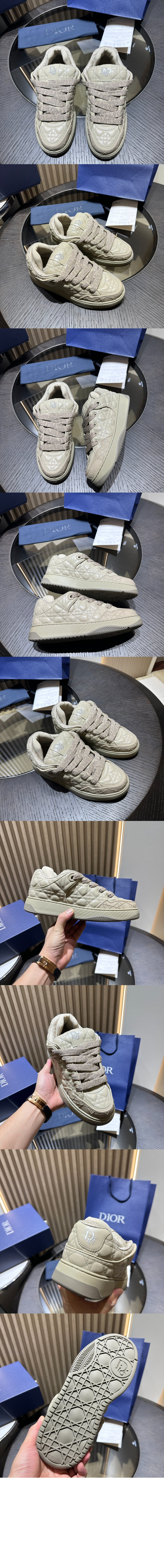 디올 B9s 스케이터 스니커즈 3SN28