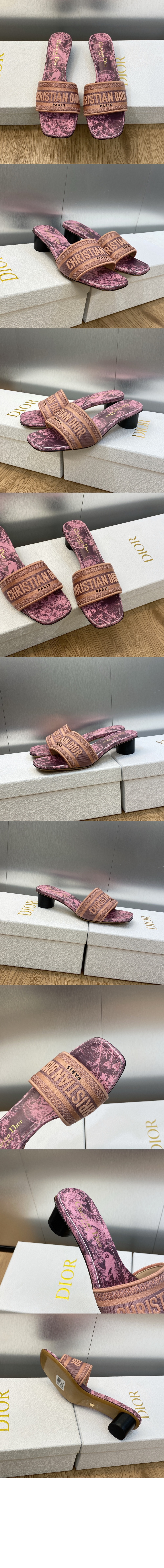 디올 DWAY 뮬 힐 KCQ90