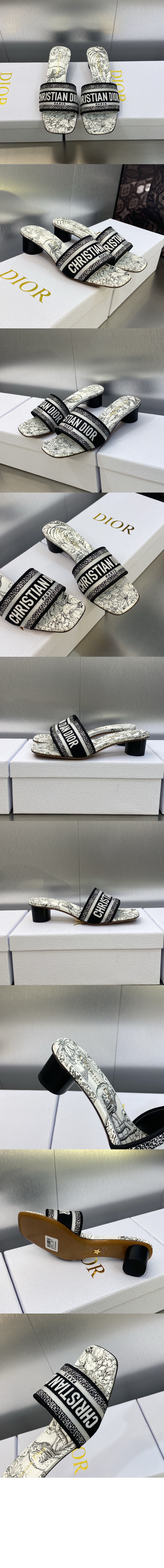 디올 DWAY 뮬 힐 KCQ90