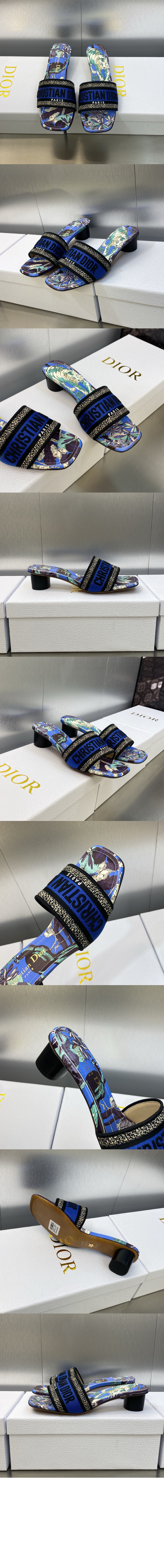 디올 DWAY 뮬 힐 KCQ90