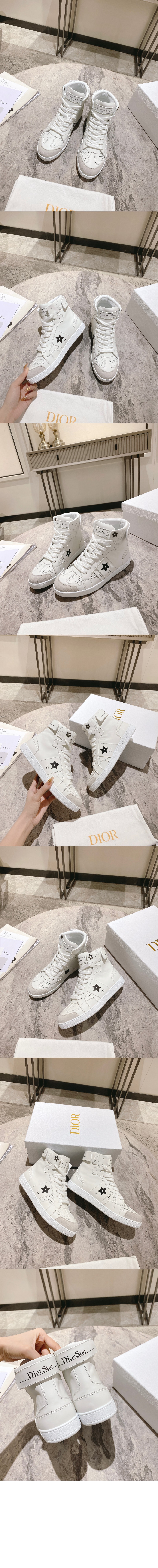 디올 STAR 하이탑 스니커즈 KCK37