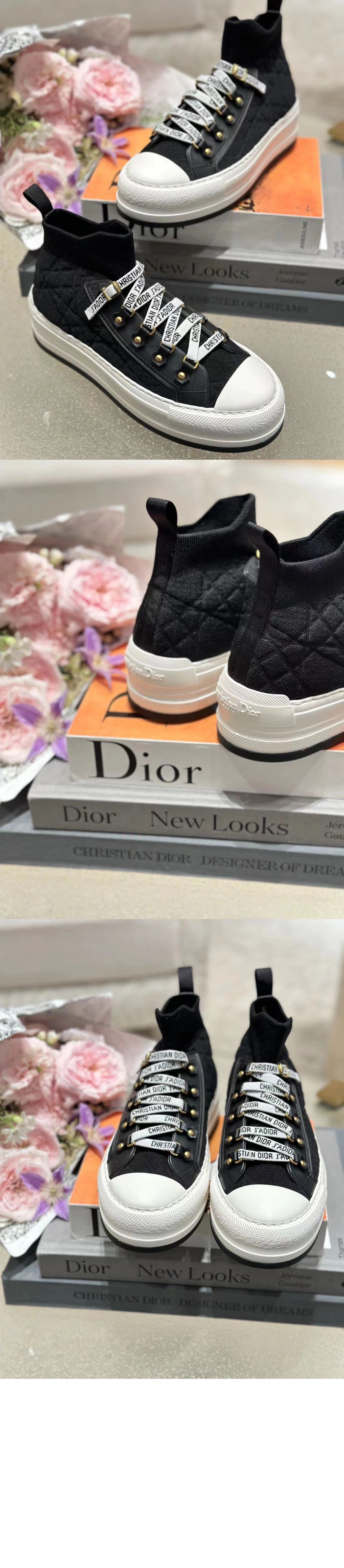 디올 WALK N DIOR 플랫폼 스니커즈 KCK38