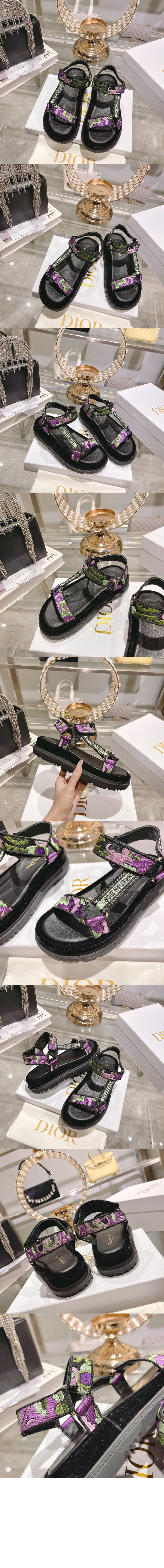 디올 디올액트 샌들 KCQ90