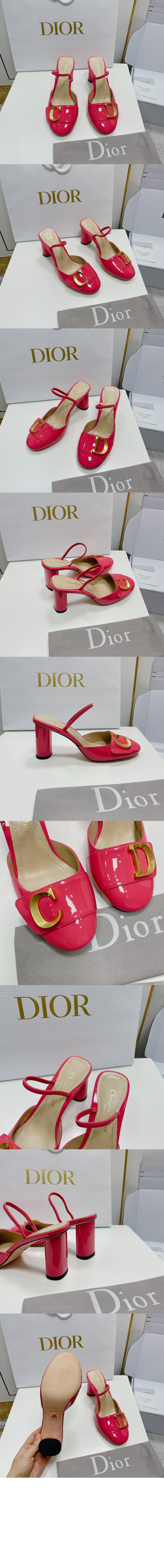 디올 쎄디올 슬링백 펌프스 KDV07