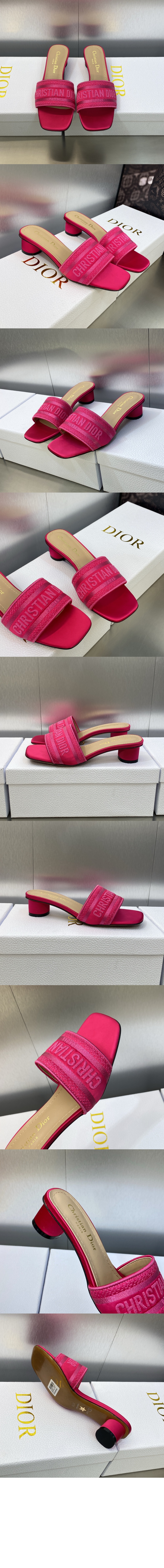 디올 DWAY 뮬 힐 KCQ85